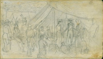 Winonan häät 1851 tekijältä Frank Blackwell Mayer